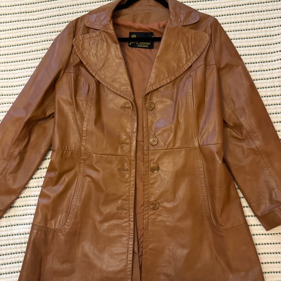 VTG Imperial Real Leather & Sportswear Jacket Fully Lined | Size 8P - Picture 11 of 11